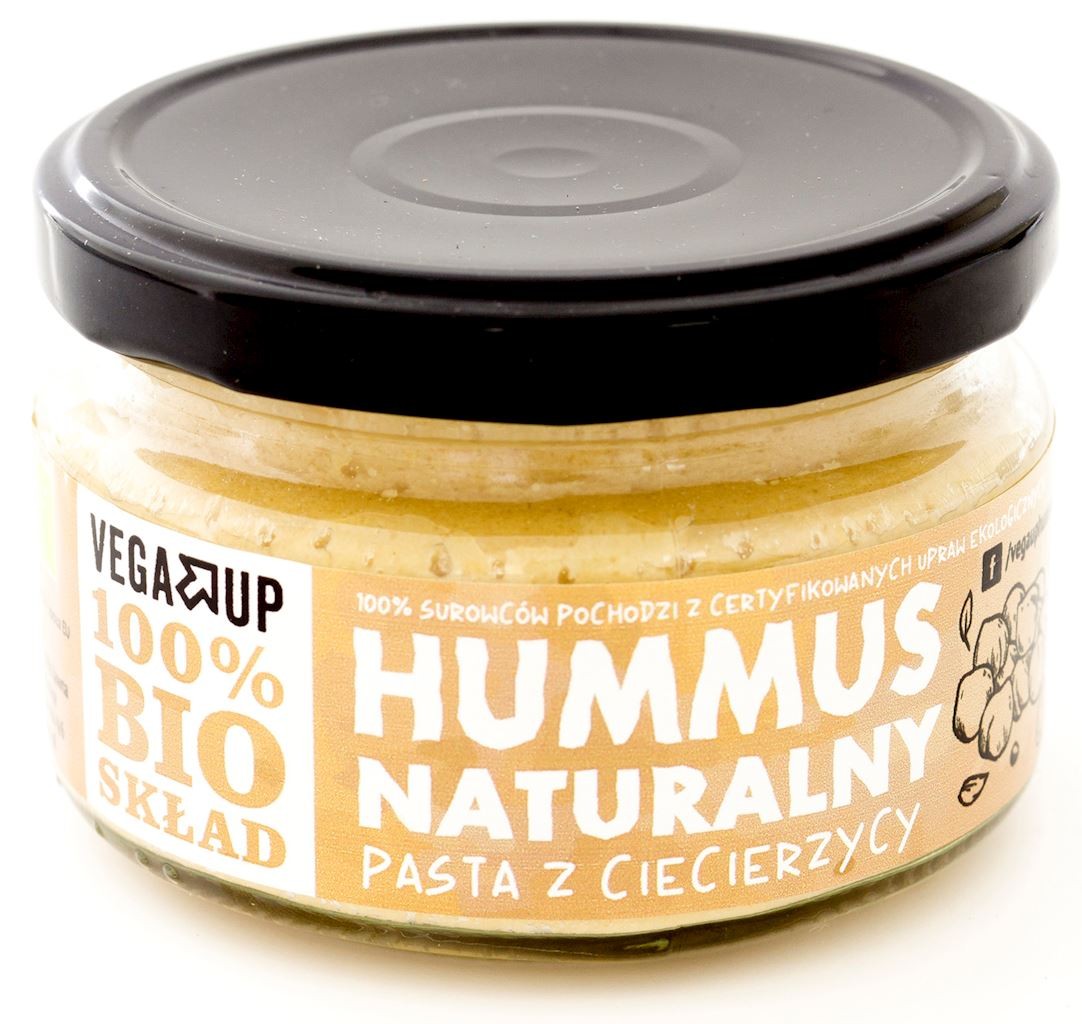 Hummus Naturalny BIO 190g - Vega Up