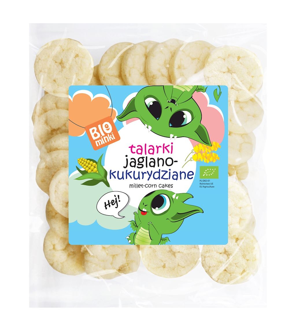 Talarki Jaglano Kukurydziane BIO 55g - Biominki
