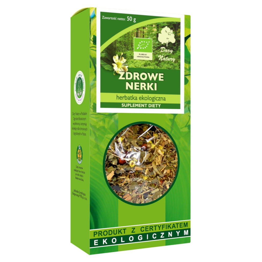 Herbatka zdrowe nerki BIO 50g - Dary Natury