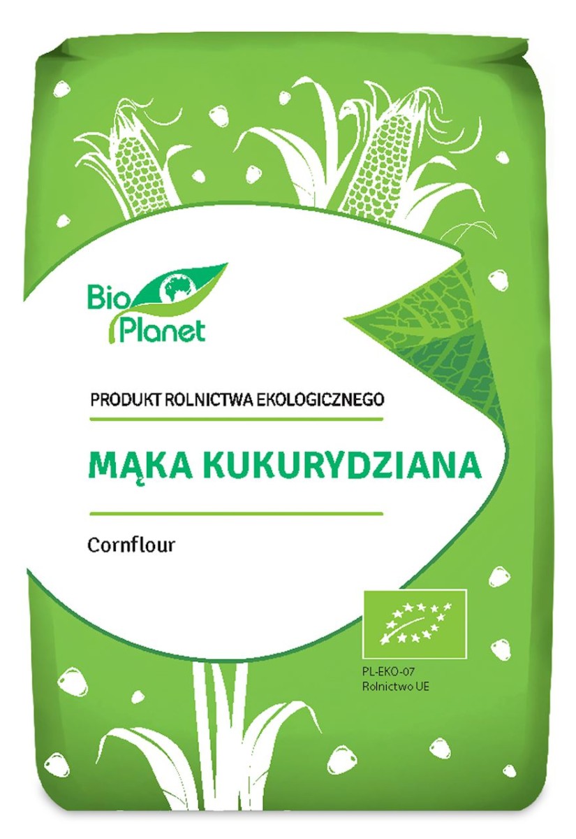 Mąka Kukurydziana BIO 1kg - Bio Planet