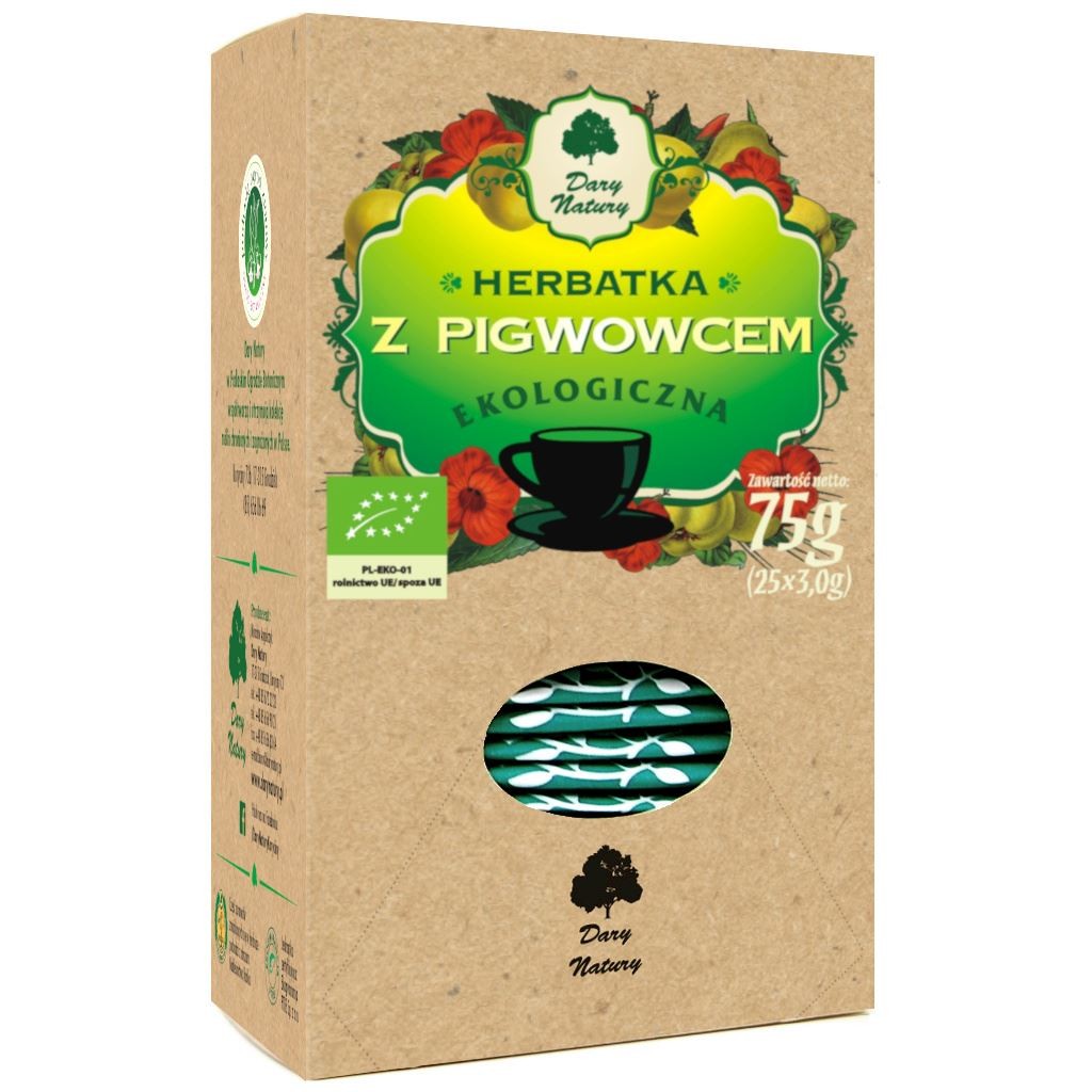 Herbatka z Pigwowcem BIO 75g - Dary Natury