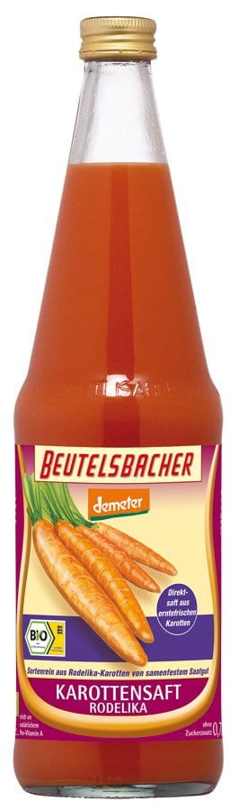 Sok z marchwi rodelika BIO 700ml - Beutelsbacher