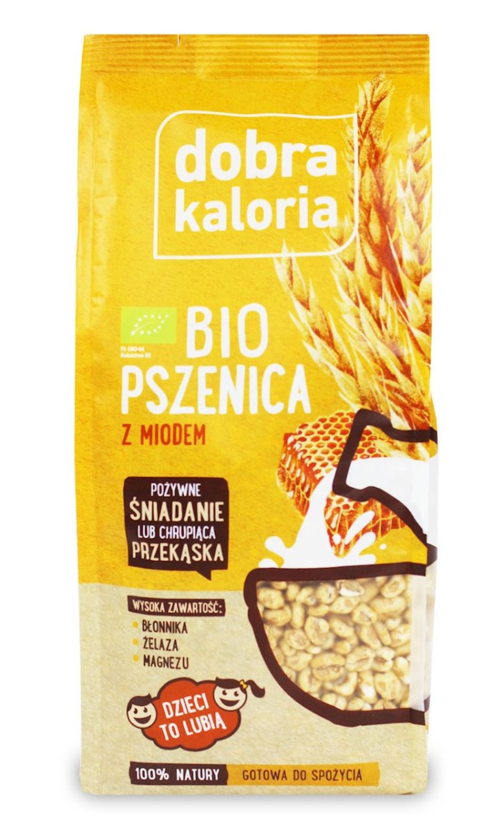 Pszenica z Miodem BIO 140g - Dobra Kaloria