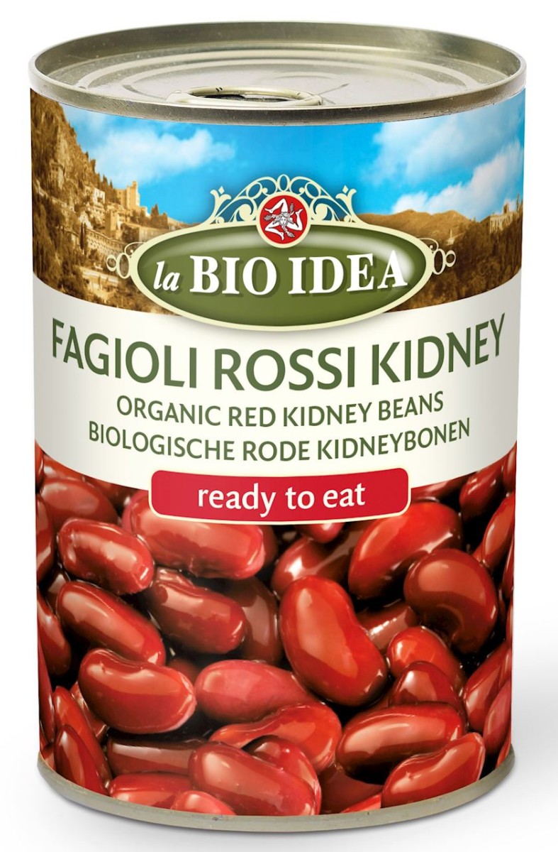 Fasolka Czerwona Kidney Puszka BIO 400g - La Bio Idea