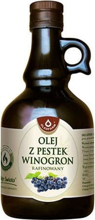 Olej z Pestek Winogron 500ml - Oleofarm