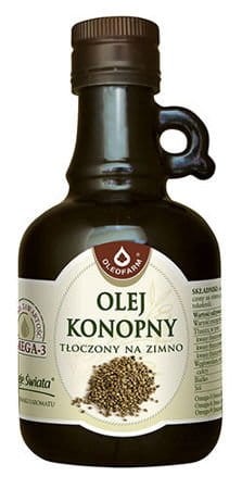 Olej Konopny 250ml - Oleofarm