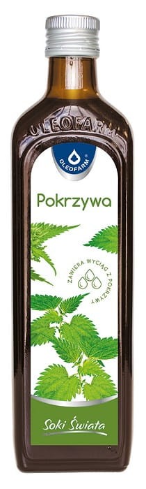 Sok z Pokrzywy urticaVital 490ml - Oleofarm