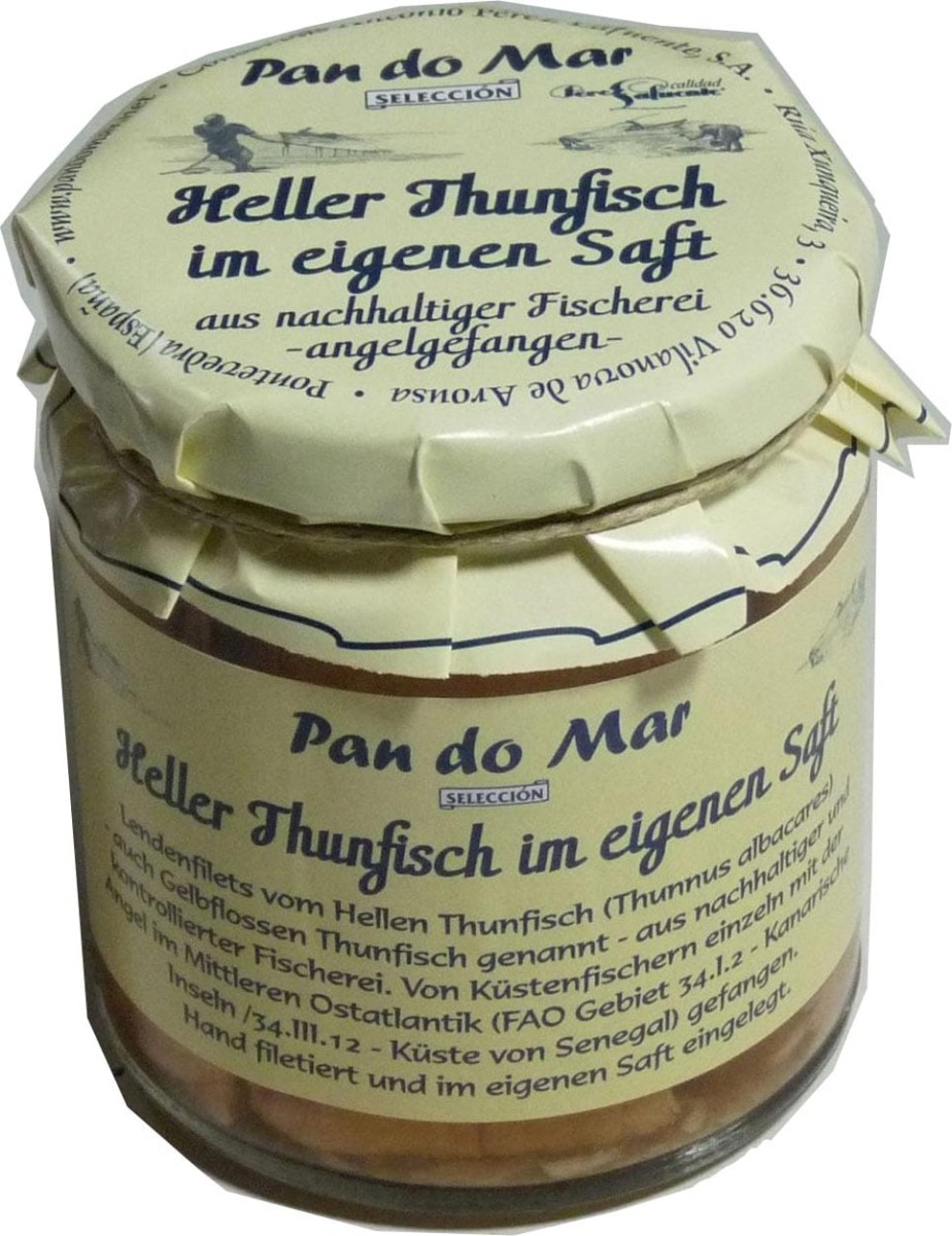 Tuńczyk w Sosie Własnym 220g - Pan Do Mar
