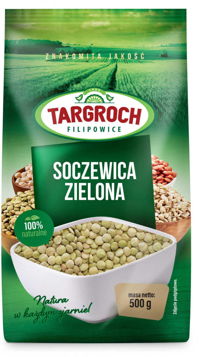 Soczewica Zielona 500g - Targroch