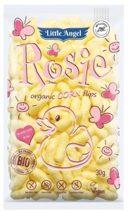 Chrupki Kukurydziane od 7 miesiąca życia bezglutenowe BIO 30g - Rosie