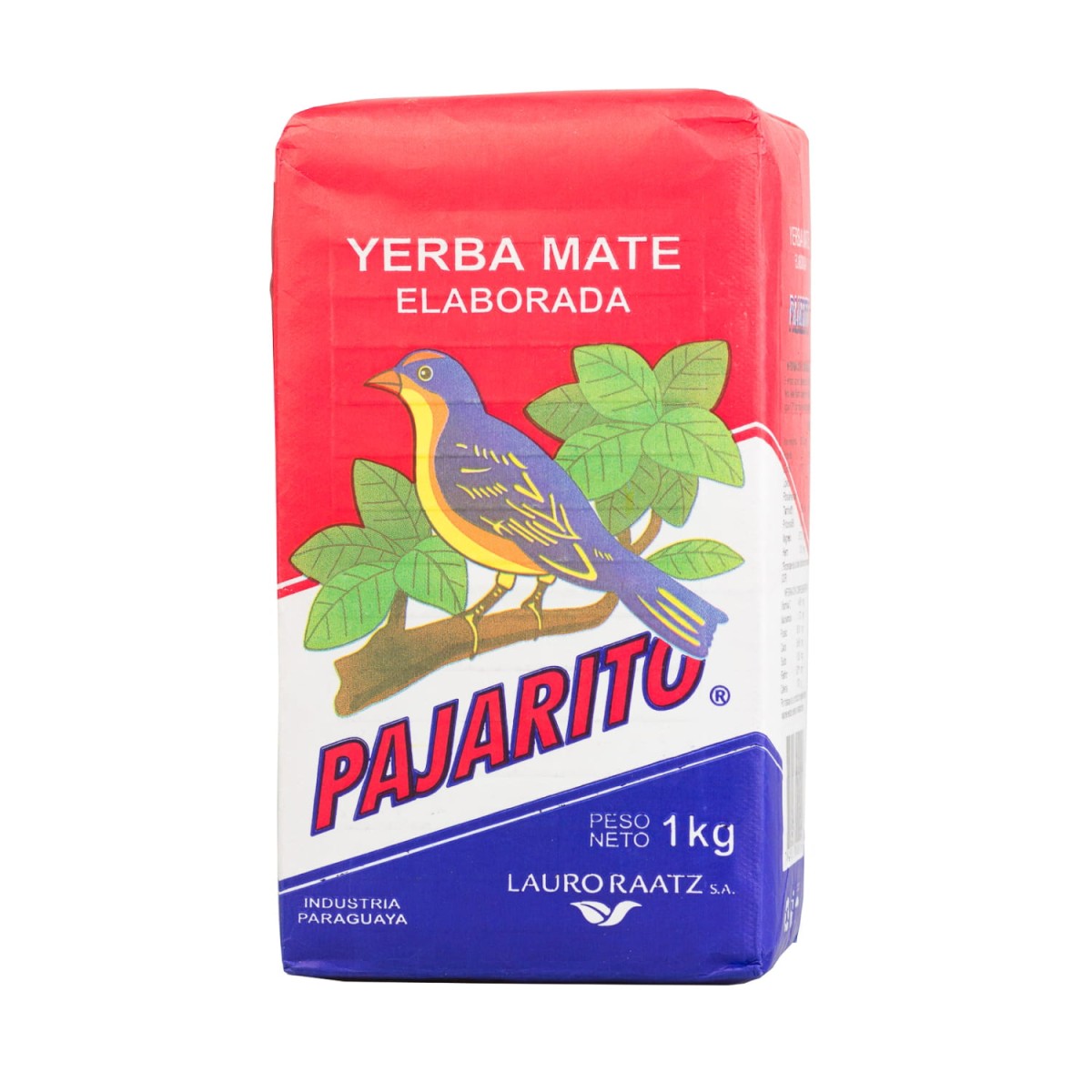 Yerba Mate Elaborada 1kg - Pajarito