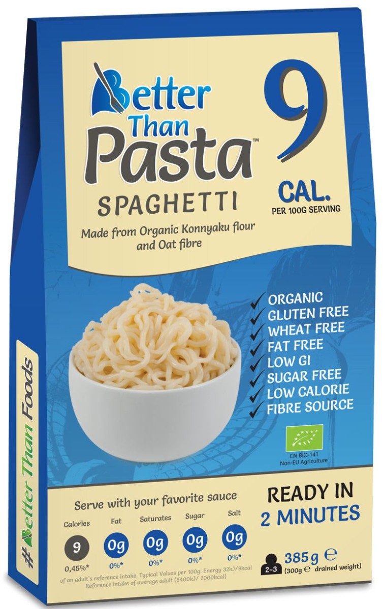Makaron Konjac Spaghetti bezglutenowy BIO 350g - Better Than Foods