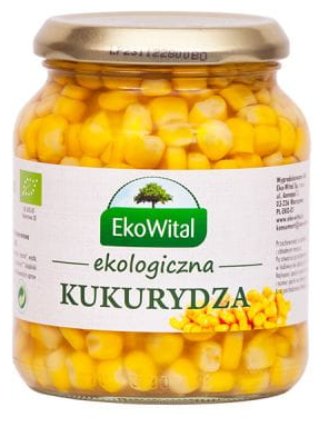 Kukurydza w Zalewie BIO 340g - EkoWital