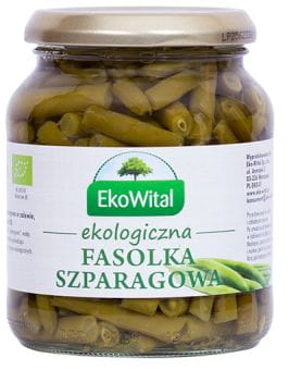 Fasolka Szparagowa w zalewie BIO 180g - EkoWital
