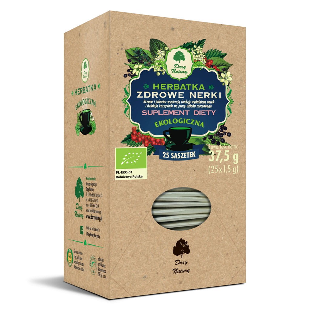 Herbatka Zdrowe Nerki BIO 38g - Dary Natury