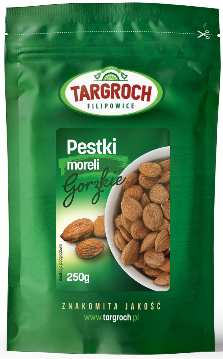 Pestki Moreli Gorzkie 250g - Targroch