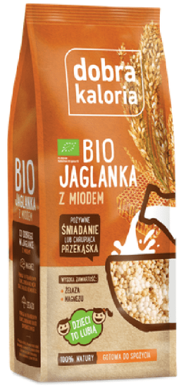 Jaglanka z Miodem BIO 120g - Dobra Kaloria