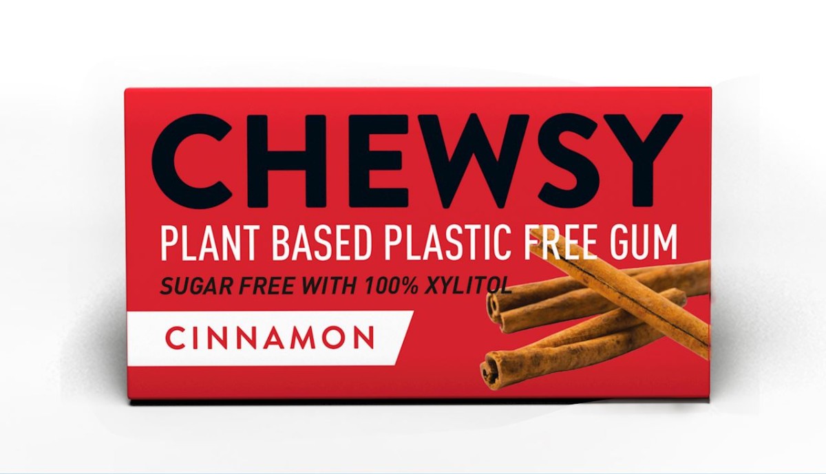 Guma do Żucia Cynamonowa z Ksylitolem 15g - Chewsy