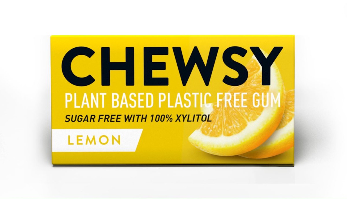 Guma do Żucia Cytrynowa z Ksylitolem 15g - Chewsy