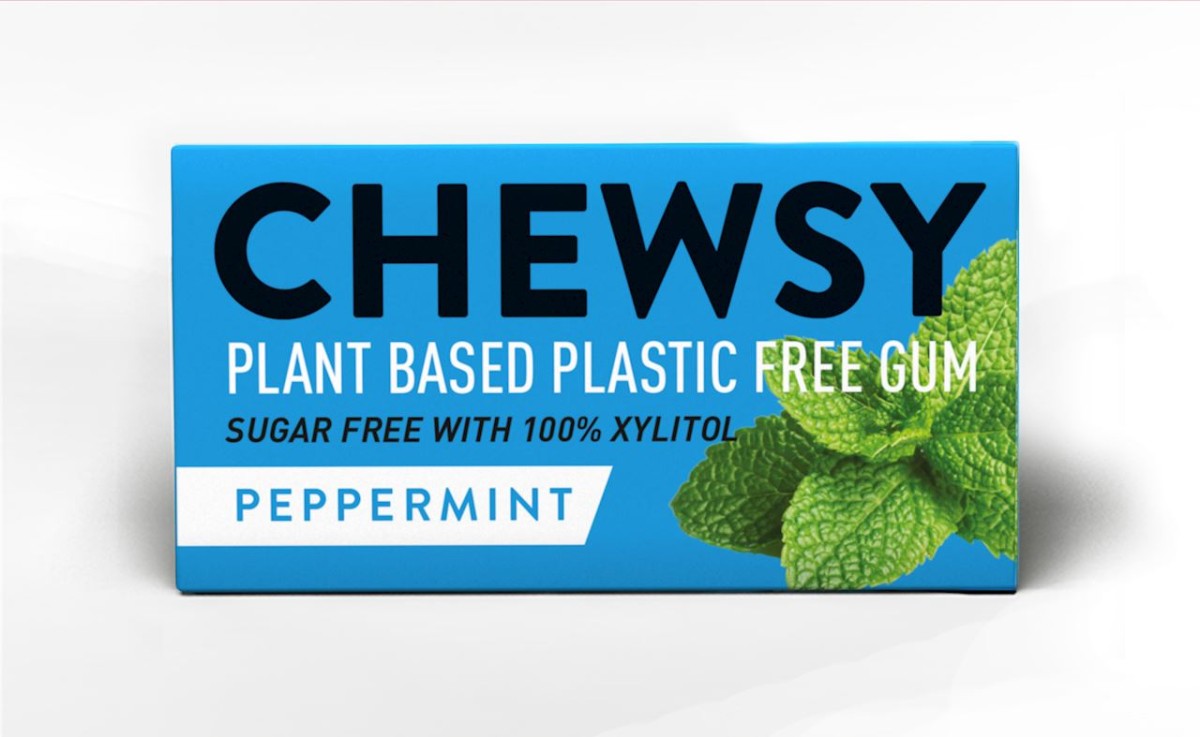 Guma do Żucia Mięta Pieprzowa z Ksylitolem 15g - Chewsy