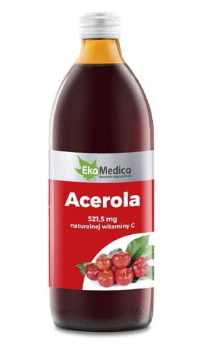 Sok z Aceroli 500ml - EkaMedica
