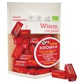 Krówki Truskawkowe bezmleczne bezglutenowe BIO 150g - Super Krówka