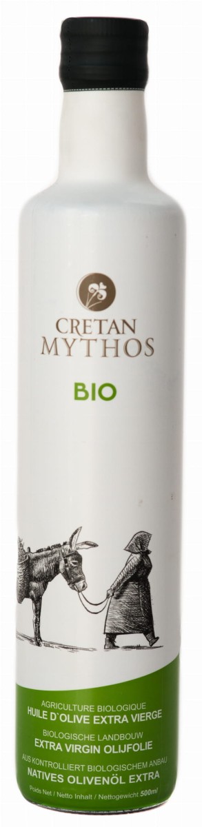 Oliwa z Oliwek Extra Virgin Zgodna z Dietą Kreteńską BIO 500ml - Cretan Mythos