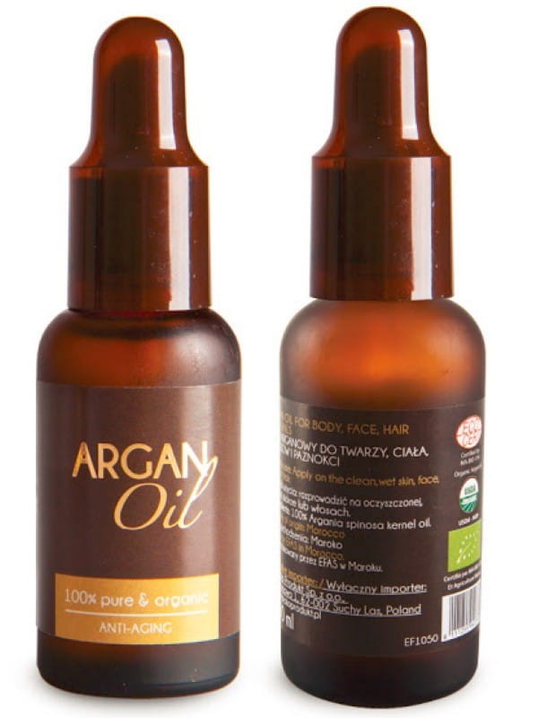 Olej arganowy kosmetyczny z ecocert 50ml - Efas Maroko