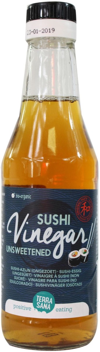 Ocet Ryżowy do Sushi niesłodzony BIO 250ml - Terrasana