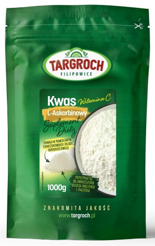 Witamina C Kwas L-askorbinowy Proszek 1kg - Targroch