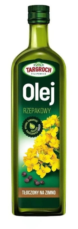 Olej Rzepakowy Tłoczony na Zimno 500ml - Targroch