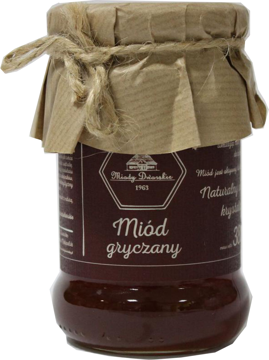 Miód Gryczany 380g - Miody Dworskie