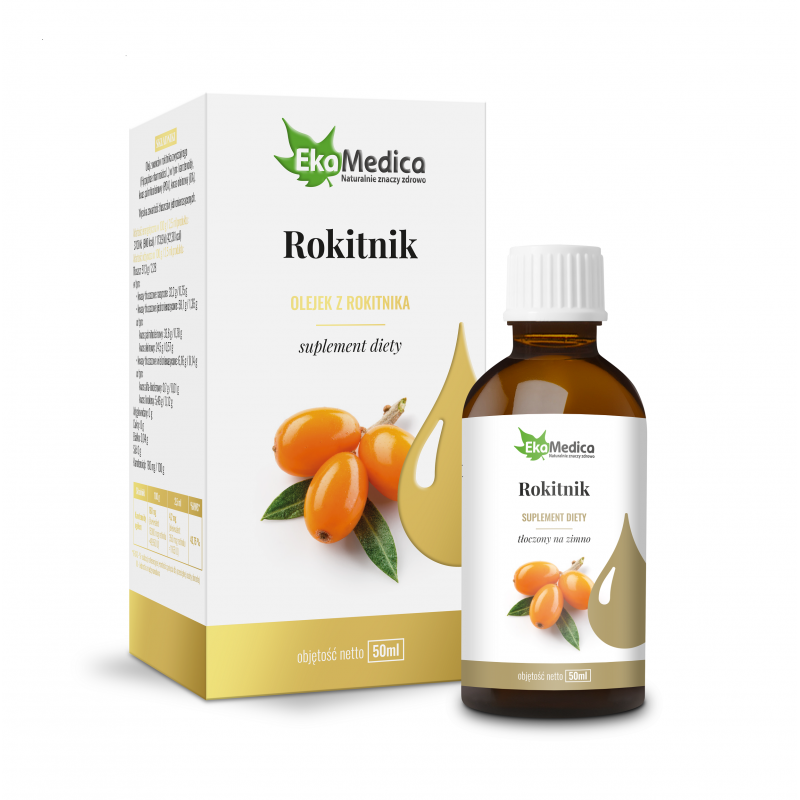 Olejek z Rokitnika 50ml - EkaMedica