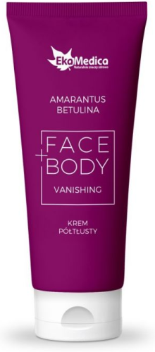 Крем для лица и тела EkaMedica Face+Body полужирный, с амарантом и бетулином, 100 мл