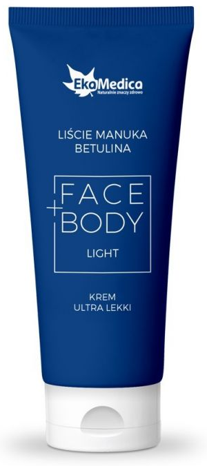Krem Ultra Lekki Face+Body Liście Manuka + Betulina 100ml - EkaMedica