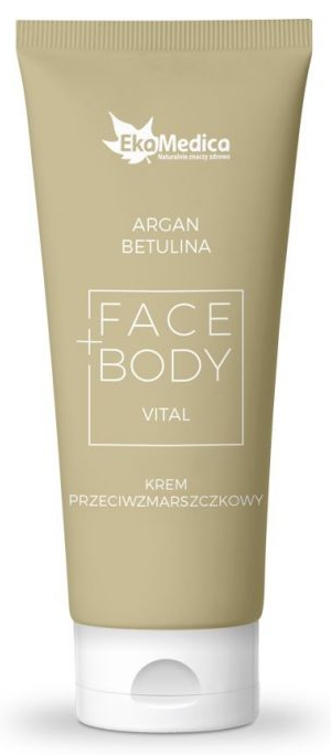 Krem Przeciwzmarszczkowy Face+Body Argan + Betulina 100ml - EkaMedica
