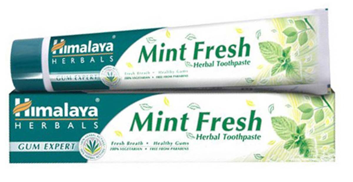 Ziołowa Pasta do Zębów Mint Fresh bez fluoru 75ml - Himalaya