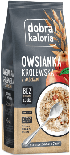 Owsianka Królewska z Jabłkami 320g - Dobra Kaloria