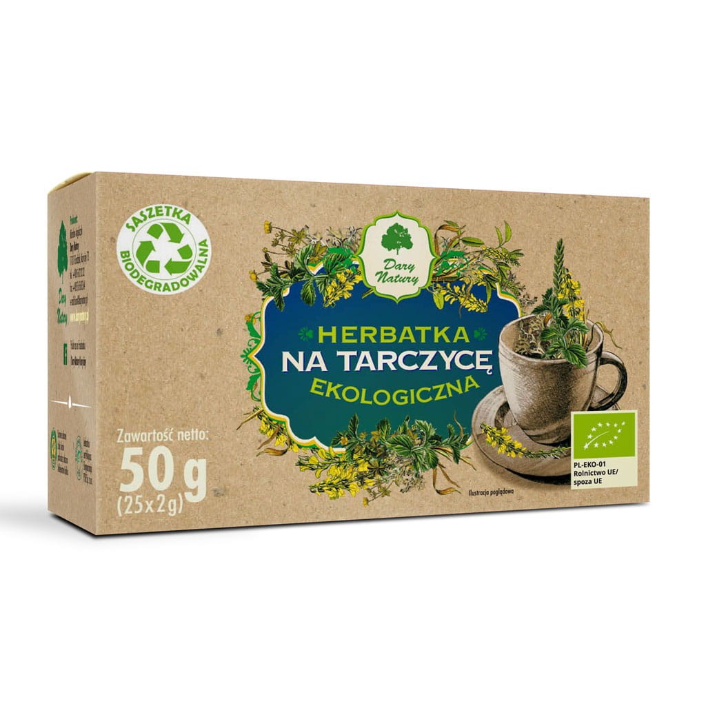 Herbatka na Tarczycę BIO 50g - Dary Natury