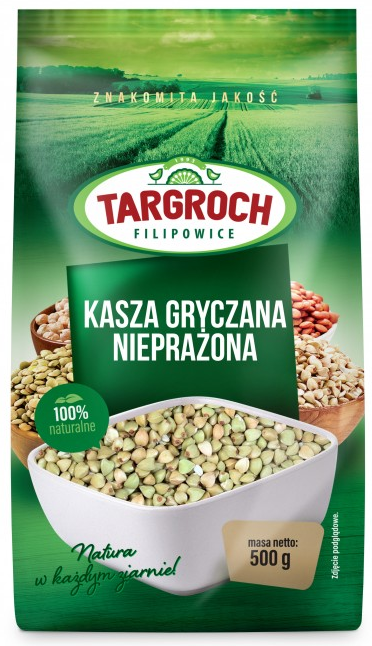 Kasza Gryczana Nieprażona 500g - Targroch