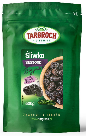 Śliwka Suszona bez pestek 500g - Targroch