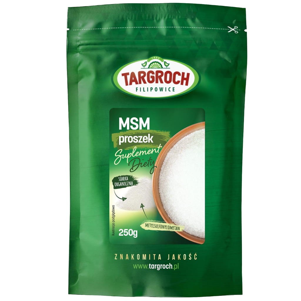 MSM Proszek - Suplement Diety 250g - Targroch