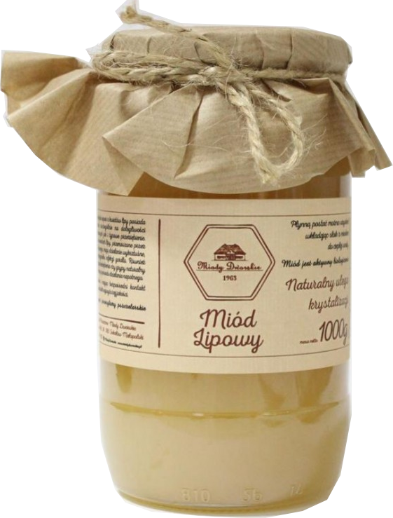 Miód Lipowy 1kg - Miody Dworskie