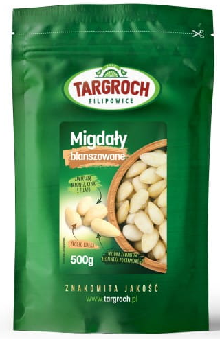 Migdały Blanszowane 500g - Targroch