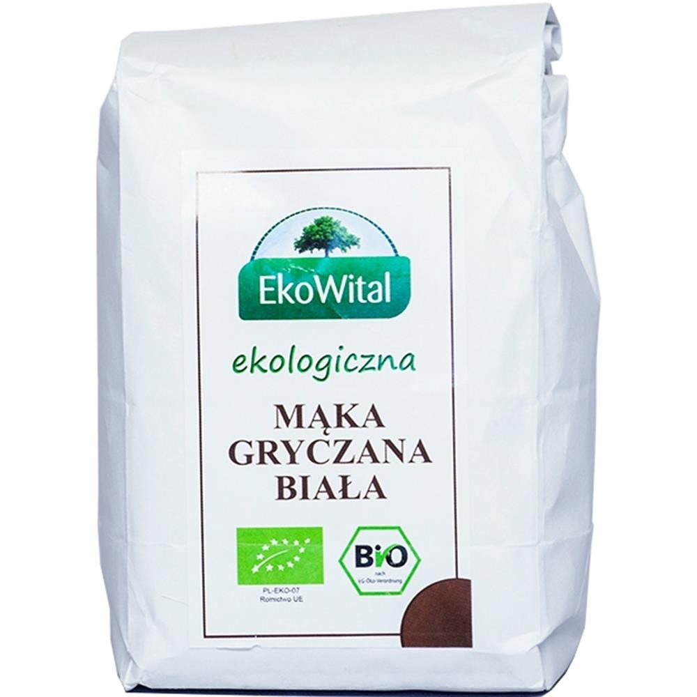 Mąka Gryczana Biała BIO 500g - EkoWital