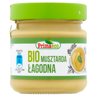 Musztarda Łagodna BIO 170g - Primaeco
