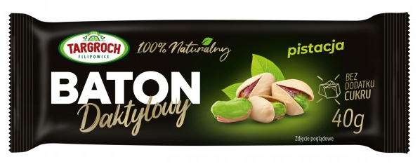 Baton Daktylowy z Pistacją 40g - Targroch
