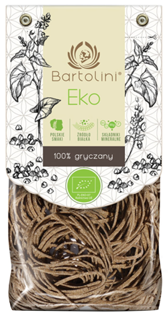 Makaron Gryczany Gniazda BIO 250g - Bartolini