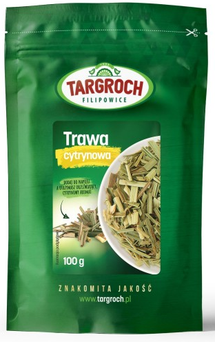 Trawa Cytrynowa Suszona 100g - Targroch