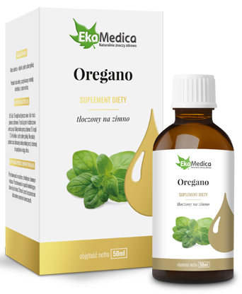 Olejek z Oregano Suplement Diety 50ml - EkaMedica
